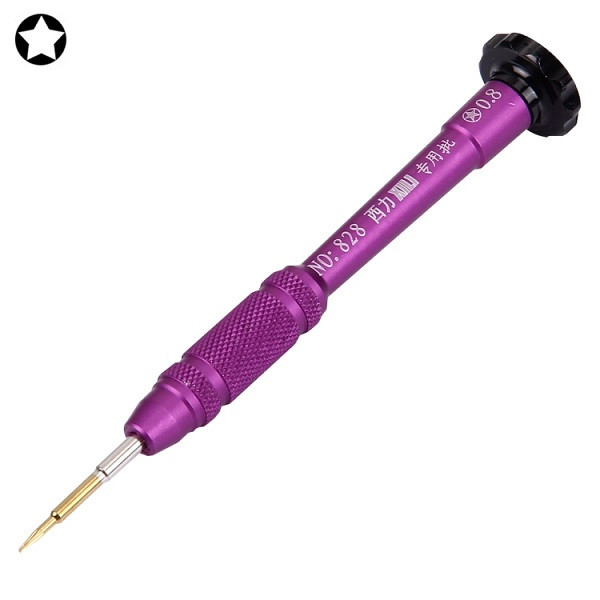 Cross Screwdriver 1.2mm for iPhone 14 / iPhone 13 / iPhone 12 / iPhone 11 / iPhone 7 / iPhone 7 Plus / iPhone 8 (Purple)