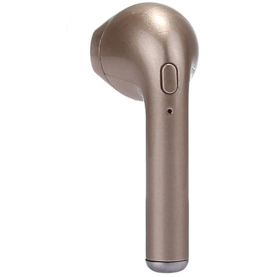 HBQ-i7 In-Ear Wireless Bluetooth Music Earphone (Gold)