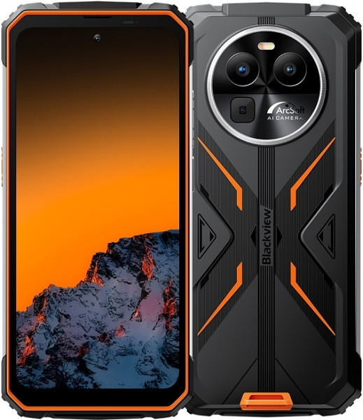 Blackview BV8100 Rugged Phone Dual Sim 256GB Orange (12GB RAM)