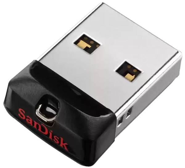 Sandisk SDCZ33 Cruzer Fit USB 2.0 64GB Flash Drive