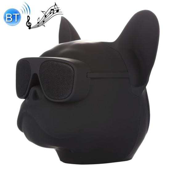 AEROBULL Bulldog Fashion Portable Bluetooth Wireless Stereo Speaker(Black)
