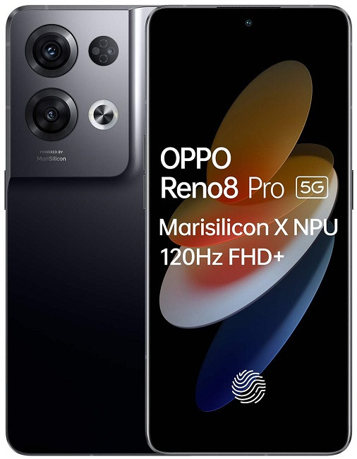 Unlocked Oppo Reno 8 Pro 5g Cph2357 Dual Sim 256gb Glazed Black 12gb Ram 0745