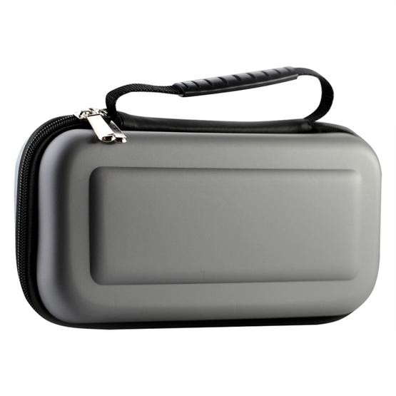 Portable EVA Storage Bag Handbag Protective Box for Nintendo Switch (Silver Grey)