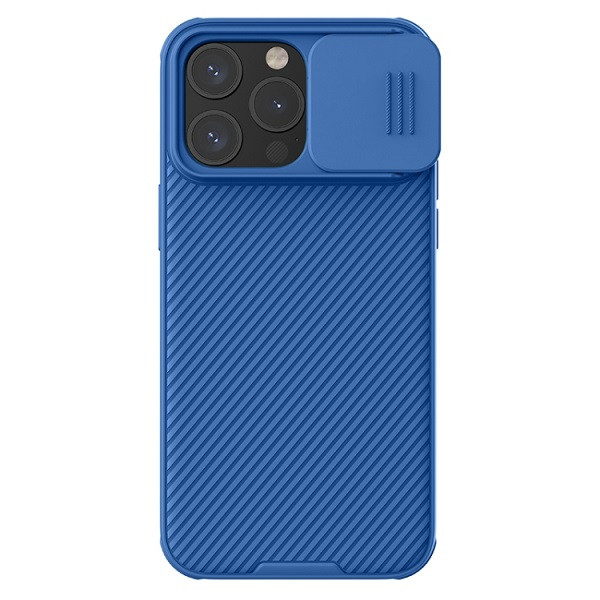 NILLKIN CamShield Pro Magnetic Magsafe Phone Case for iPhone 15 Pro Max (Blue)