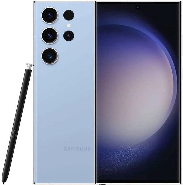 Samsung Galaxy S23 Ultra 5G SM-S918B Dual Sim 1TB Sky Blue (12GB RAM) - Dual Nano Sim + Esim