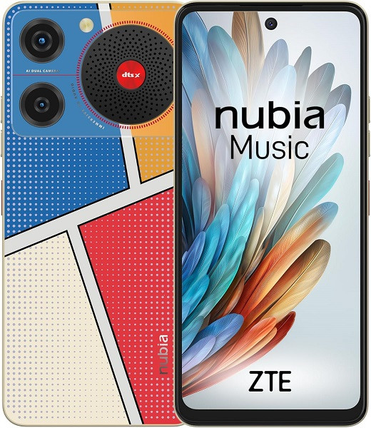 Nubia Music Dual Sim 128GB POP Art (4GB RAM) - Global Version