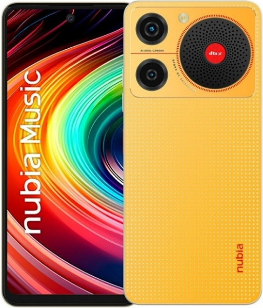 Nubia Music Dual Sim 128GB Zeel Orange (4GB RAM) - Global Version