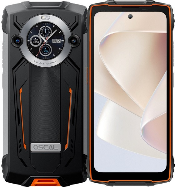 Blackview Oscal PILOT 2 Rugged Phone Dual Sim 256GB Orange (8GB RAM)