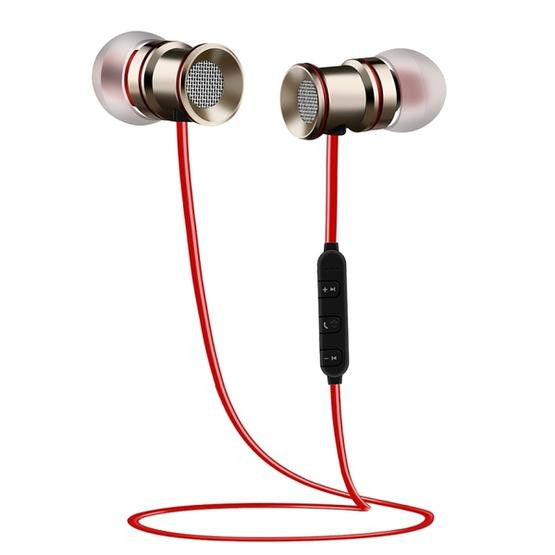 BTH-828 Magnetic In-Ear Sport Wireless Bluetooth V4.1 Stereo Waterproof Earphone (IP7G9654C)