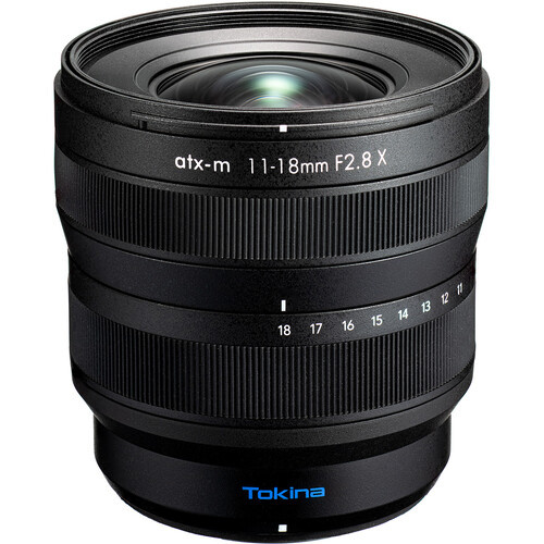 Tokina 11-18mm f/2.8 ATX-M Lens (Fuji X Mount) Black