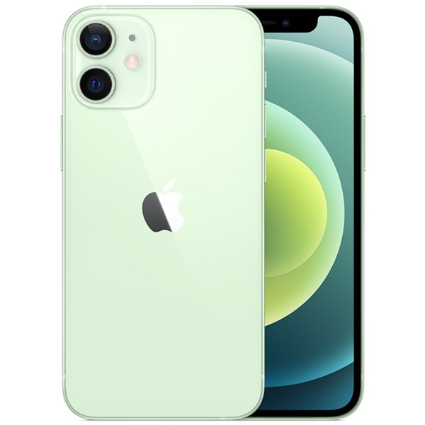 Apple iPhone 12 mini 5G A2399 128GB Green (eSIM) + FREE iPhone 12 mini 9H 2.5D Tempered Glass Screen Protector