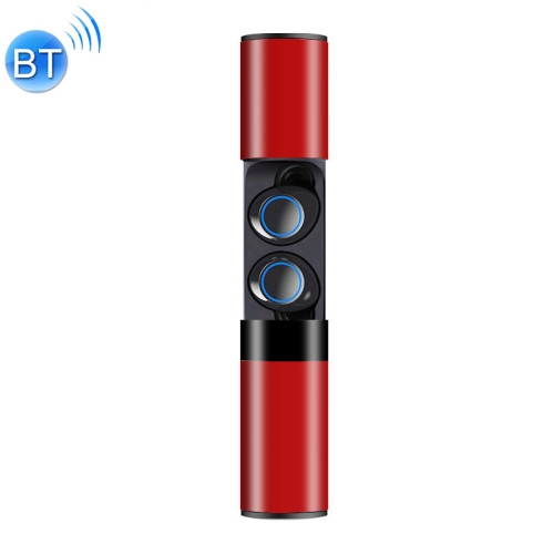 Drawer Type S2 Ear-in TWS Bluetooth V5.0 Wireless Earphones (Red)