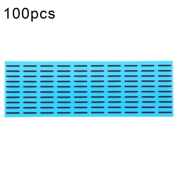 100 PCS / SET LCD Bottom Black Adhesive Sticker for iPhone 15 Pro (02)