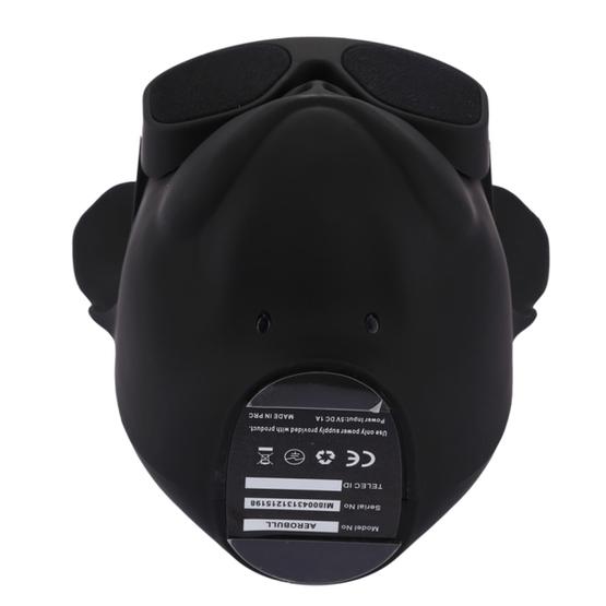 AEROBULL Bulldog Fashion Portable Bluetooth Wireless Stereo Speaker(Black)
