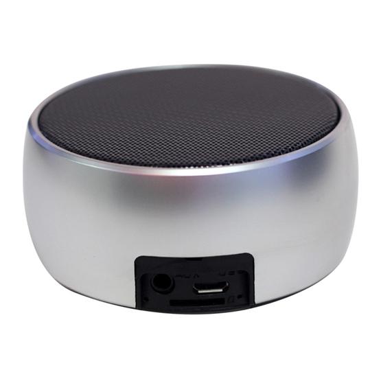 BS01 Portable Bluetooth Stereo Speaker(Silver)