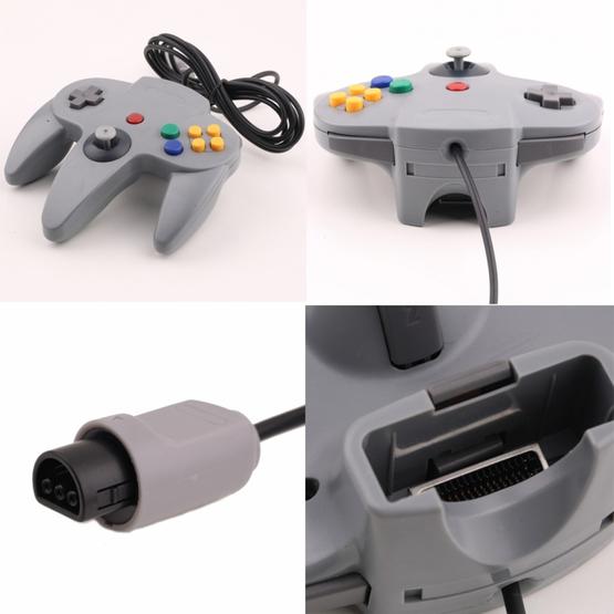 Nintendo N64 Wired Game Controller Gamepad (Grey)