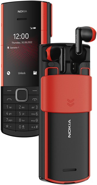 Nokia 5710 Dual Sim 128MB Black (48MB RAM)